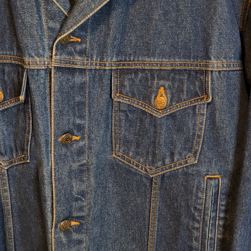 Vintage Marlboro Country Store jean jacket men's large - Picture 3 of 9